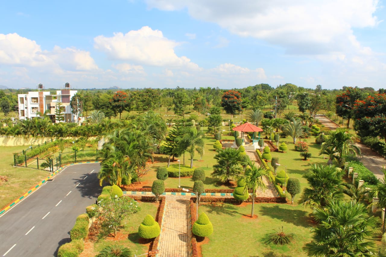 Akshaya Heights/Enclave - Garden Aerial