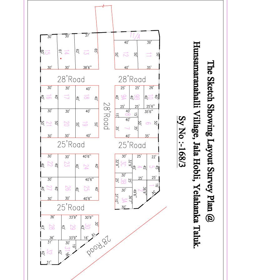 Hunasamaranahalli Layout